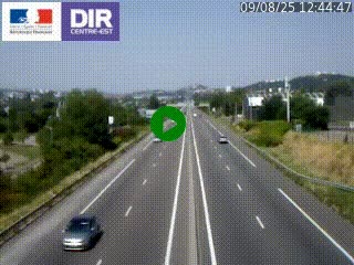 Caméra autoroute à Saint-Etienne (Les Littes) à hauteur du Ikea Saint-Etienne sur l'A72 en direction de Roanne