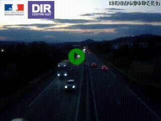 Caméra autoroute à Saint-Etienne (Les Littes) à hauteur du Ikea Saint-Etienne sur l'A72 en direction de Roanne