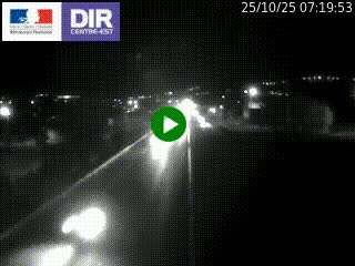 Caméra autoroute à Saint-Etienne (Les Littes) à hauteur du Ikea Saint-Etienne sur l'A72 en direction de Roanne