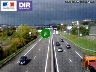 <h2>Caméra autoroute à Saint-Etienne (Les Littes) à hauteur du Ikea Saint-Etienne sur l'A72 en direction de Roanne</h2>
