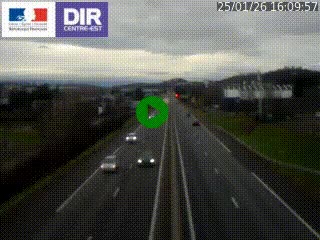 <h2>Caméra autoroute à Saint-Etienne (Les Littes) à hauteur du Ikea Saint-Etienne sur l'A72 en direction de Roanne</h2>