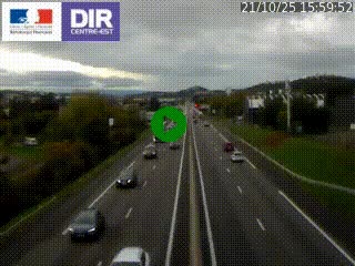 <h2>Caméra autoroute à Saint-Etienne (Les Littes) à hauteur du Ikea Saint-Etienne sur l'A72 en direction de Roanne</h2>