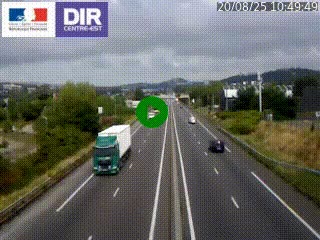 <h2>Caméra autoroute à Saint-Etienne (Les Littes) à hauteur du Ikea Saint-Etienne sur l'A72 en direction de Roanne</h2>