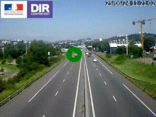 <h2>Caméra autoroute à Saint-Etienne (Les Littes) à hauteur du Ikea Saint-Etienne sur l'A72 en direction de Roanne</h2>