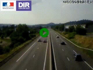 <h2>Caméra autoroute à Saint-Etienne (Les Littes) à hauteur du Ikea Saint-Etienne sur l'A72 en direction de Roanne</h2>
