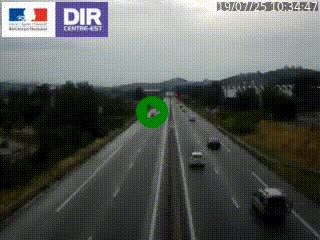 <h2>Caméra autoroute à Saint-Etienne (Les Littes) à hauteur du Ikea Saint-Etienne sur l'A72 en direction de Roanne</h2>