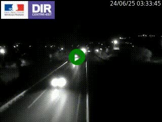 <h2>Caméra autoroute à Saint-Etienne (Les Littes) à hauteur du Ikea Saint-Etienne sur l'A72 en direction de Roanne</h2>