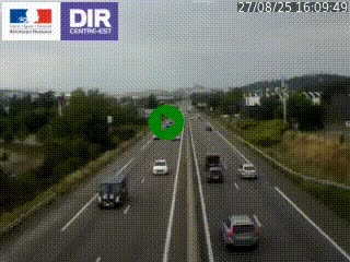<h2>Caméra autoroute à Saint-Etienne (Les Littes) à hauteur du Ikea Saint-Etienne sur l'A72 en direction de Roanne</h2>