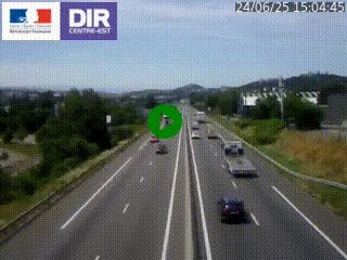 <h2>Caméra autoroute à Saint-Etienne (Les Littes) à hauteur du Ikea Saint-Etienne sur l'A72 en direction de Roanne</h2>