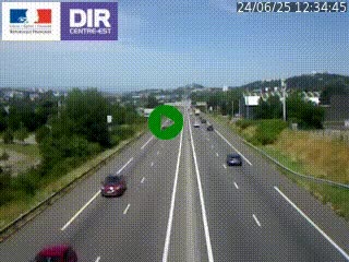 <h2>Caméra autoroute à Saint-Etienne (Les Littes) à hauteur du Ikea Saint-Etienne sur l'A72 en direction de Roanne</h2>