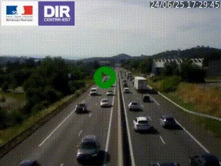 <h2>Caméra autoroute à Saint-Etienne (Les Littes) à hauteur du Ikea Saint-Etienne sur l'A72 en direction de Roanne</h2>