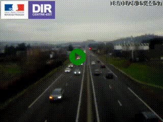 <h2>Caméra autoroute à Saint-Etienne (Les Littes) à hauteur du Ikea Saint-Etienne sur l'A72 en direction de Roanne</h2>