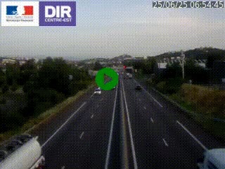 <h2>Caméra autoroute à Saint-Etienne (Les Littes) à hauteur du Ikea Saint-Etienne sur l'A72 en direction de Roanne</h2>