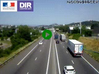 <h2>Caméra autoroute à Saint-Etienne (Les Littes) à hauteur du Ikea Saint-Etienne sur l'A72 en direction de Roanne</h2>