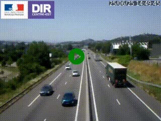 <h2>Caméra autoroute à Saint-Etienne (Les Littes) à hauteur du Ikea Saint-Etienne sur l'A72 en direction de Roanne</h2>
