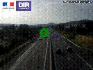 <h2>Caméra autoroute à Saint-Etienne (Les Littes) à hauteur du Ikea Saint-Etienne sur l'A72 en direction de Roanne</h2>