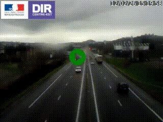 <h2>Caméra autoroute à Saint-Etienne (Les Littes) à hauteur du Ikea Saint-Etienne sur l'A72 en direction de Roanne</h2>