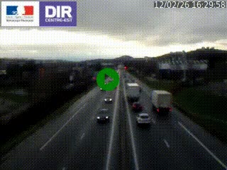 <h2>Caméra autoroute à Saint-Etienne (Les Littes) à hauteur du Ikea Saint-Etienne sur l'A72 en direction de Roanne</h2>