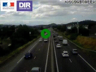 <h2>Caméra autoroute à Saint-Etienne (Les Littes) à hauteur du Ikea Saint-Etienne sur l'A72 en direction de Roanne</h2>