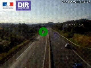 <h2>Caméra autoroute à Saint-Etienne (Les Littes) à hauteur du Ikea Saint-Etienne sur l'A72 en direction de Roanne</h2>