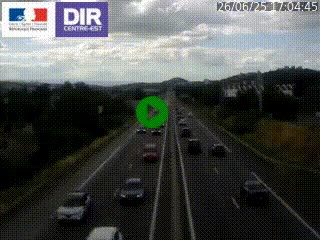 <h2>Caméra autoroute à Saint-Etienne (Les Littes) à hauteur du Ikea Saint-Etienne sur l'A72 en direction de Roanne</h2>