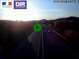 <h2>Caméra autoroute à Saint-Etienne (Les Littes) à hauteur du Ikea Saint-Etienne sur l'A72 en direction de Roanne</h2>