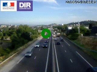 <h2>Caméra autoroute à Saint-Etienne (Les Littes) à hauteur du Ikea Saint-Etienne sur l'A72 en direction de Roanne</h2>