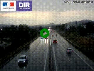 <h2>Caméra autoroute à Saint-Etienne (Les Littes) à hauteur du Ikea Saint-Etienne sur l'A72 en direction de Roanne</h2>