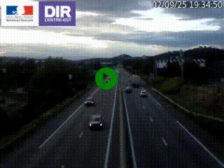 <h2>Caméra autoroute à Saint-Etienne (Les Littes) à hauteur du Ikea Saint-Etienne sur l'A72 en direction de Roanne</h2>