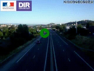 <h2>Caméra autoroute à Saint-Etienne (Les Littes) à hauteur du Ikea Saint-Etienne sur l'A72 en direction de Roanne</h2>