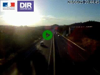 <h2>Caméra autoroute à Saint-Etienne (Les Littes) à hauteur du Ikea Saint-Etienne sur l'A72 en direction de Roanne</h2>