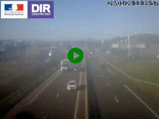 <h2>Caméra autoroute à Saint-Etienne (Les Littes) à hauteur du Ikea Saint-Etienne sur l'A72 en direction de Roanne</h2>