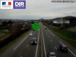 <h2>Caméra autoroute à Saint-Etienne (Les Littes) à hauteur du Ikea Saint-Etienne sur l'A72 en direction de Roanne</h2>