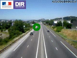 <h2>Caméra autoroute à Saint-Etienne (Les Littes) à hauteur du Ikea Saint-Etienne sur l'A72 en direction de Roanne</h2>