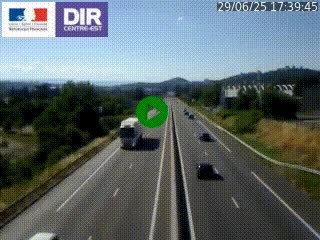 <h2>Caméra autoroute à Saint-Etienne (Les Littes) à hauteur du Ikea Saint-Etienne sur l'A72 en direction de Roanne</h2>