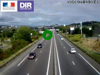 <h2>Caméra autoroute à Saint-Etienne (Les Littes) à hauteur du Ikea Saint-Etienne sur l'A72 en direction de Roanne</h2>