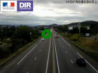 <h2>Caméra autoroute à Saint-Etienne (Les Littes) à hauteur du Ikea Saint-Etienne sur l'A72 en direction de Roanne</h2>
