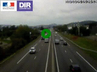 <h2>Caméra autoroute à Saint-Etienne (Les Littes) à hauteur du Ikea Saint-Etienne sur l'A72 en direction de Roanne</h2>