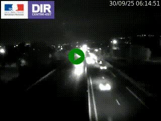 <h2>Caméra autoroute à Saint-Etienne (Les Littes) à hauteur du Ikea Saint-Etienne sur l'A72 en direction de Roanne</h2>