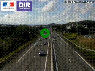 <h2>Caméra autoroute à Saint-Etienne (Les Littes) à hauteur du Ikea Saint-Etienne sur l'A72 en direction de Roanne</h2>