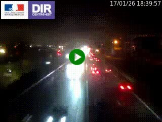 Caméra autoroute à Saint-Etienne (Les Littes) à hauteur du Ikea Saint-Etienne sur l'A72 en direction de Roanne