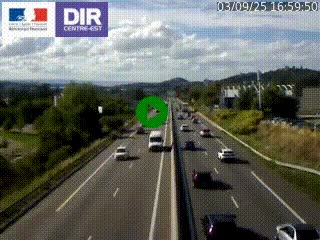 <h2>Caméra autoroute à Saint-Etienne (Les Littes) à hauteur du Ikea Saint-Etienne sur l'A72 en direction de Roanne</h2>