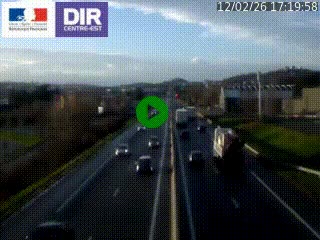 <h2>Caméra autoroute à Saint-Etienne (Les Littes) à hauteur du Ikea Saint-Etienne sur l'A72 en direction de Roanne</h2>