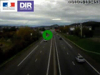 <h2>Caméra autoroute à Saint-Etienne (Les Littes) à hauteur du Ikea Saint-Etienne sur l'A72 en direction de Roanne</h2>