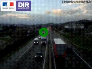 <h2>Caméra autoroute à Saint-Etienne (Les Littes) à hauteur du Ikea Saint-Etienne sur l'A72 en direction de Roanne</h2>