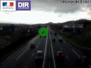 <h2>Caméra autoroute à Saint-Etienne (Les Littes) à hauteur du Ikea Saint-Etienne sur l'A72 en direction de Roanne</h2>