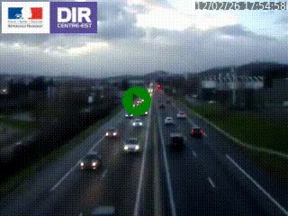 <h2>Caméra autoroute à Saint-Etienne (Les Littes) à hauteur du Ikea Saint-Etienne sur l'A72 en direction de Roanne</h2>