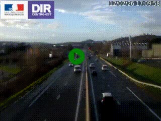 <h2>Caméra autoroute à Saint-Etienne (Les Littes) à hauteur du Ikea Saint-Etienne sur l'A72 en direction de Roanne</h2>