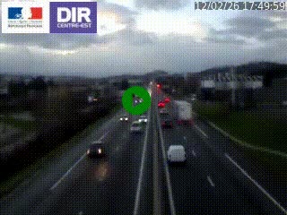 <h2>Caméra autoroute à Saint-Etienne (Les Littes) à hauteur du Ikea Saint-Etienne sur l'A72 en direction de Roanne</h2>