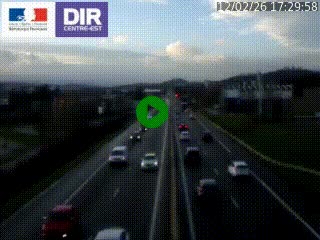 <h2>Caméra autoroute à Saint-Etienne (Les Littes) à hauteur du Ikea Saint-Etienne sur l'A72 en direction de Roanne</h2>